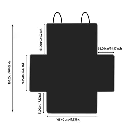 PawsyCart RideGuard™ Waterproof Car Seat Cover