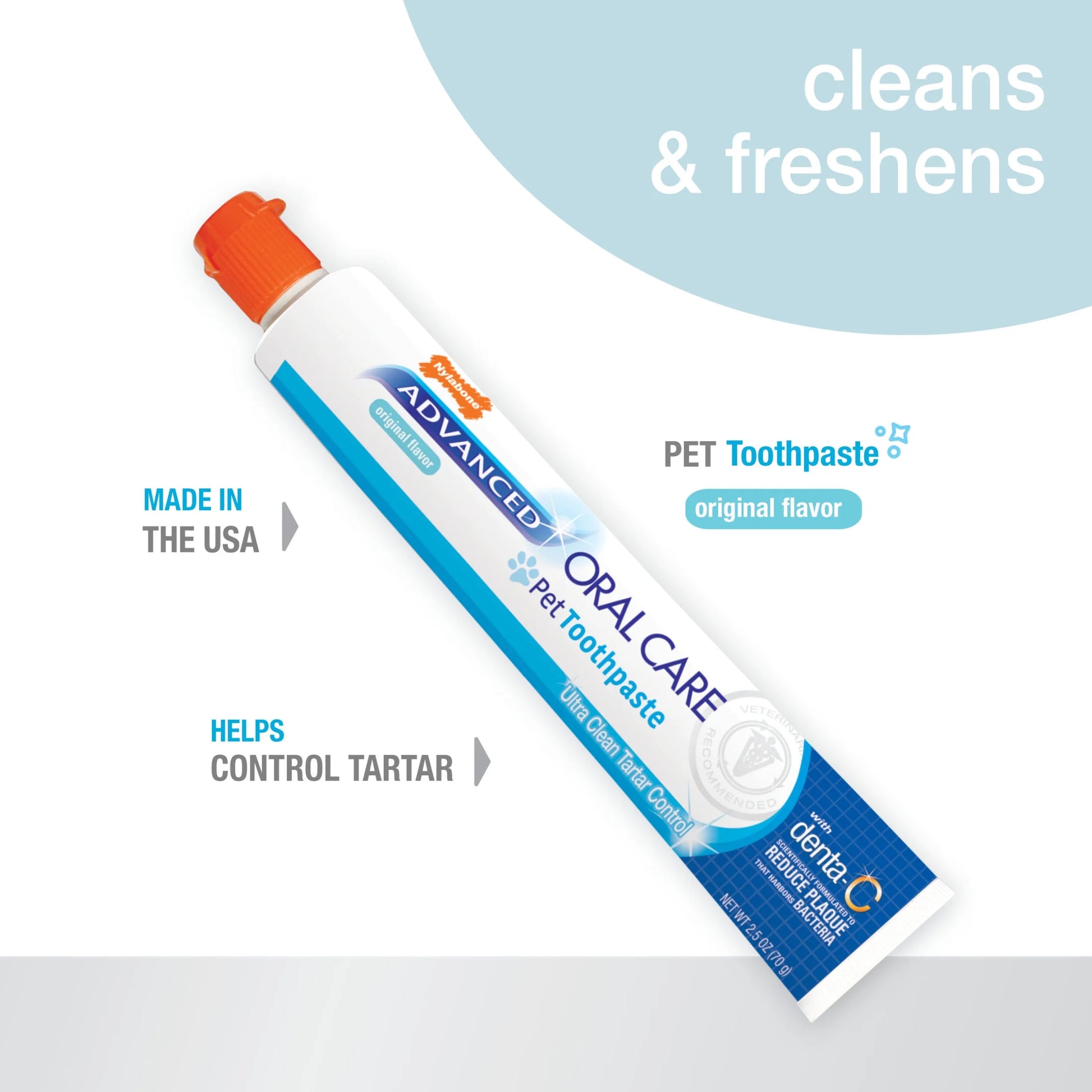 Advanced Oral Care Tartar Control Dog Toothpaste Original 2.5 Ounce (1 Count)